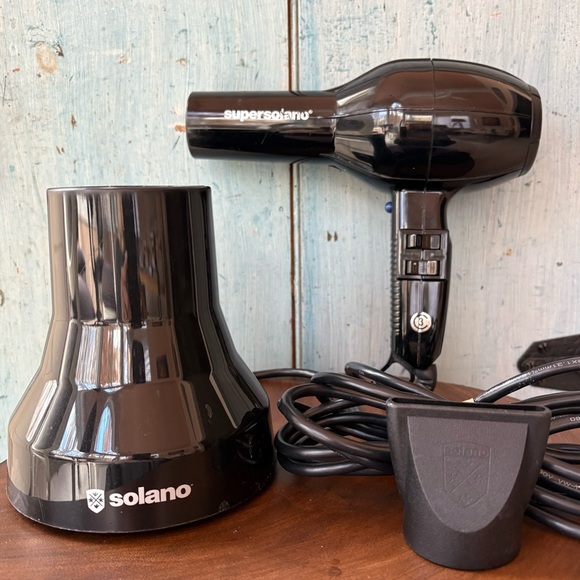 SOLANO SuperSolano Professional hair dryer, bundle, including diffuser & nozzle - Picture 12 of 12